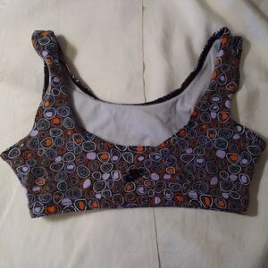 Vintage 90s Nike Abstract Pattern Sports Bra